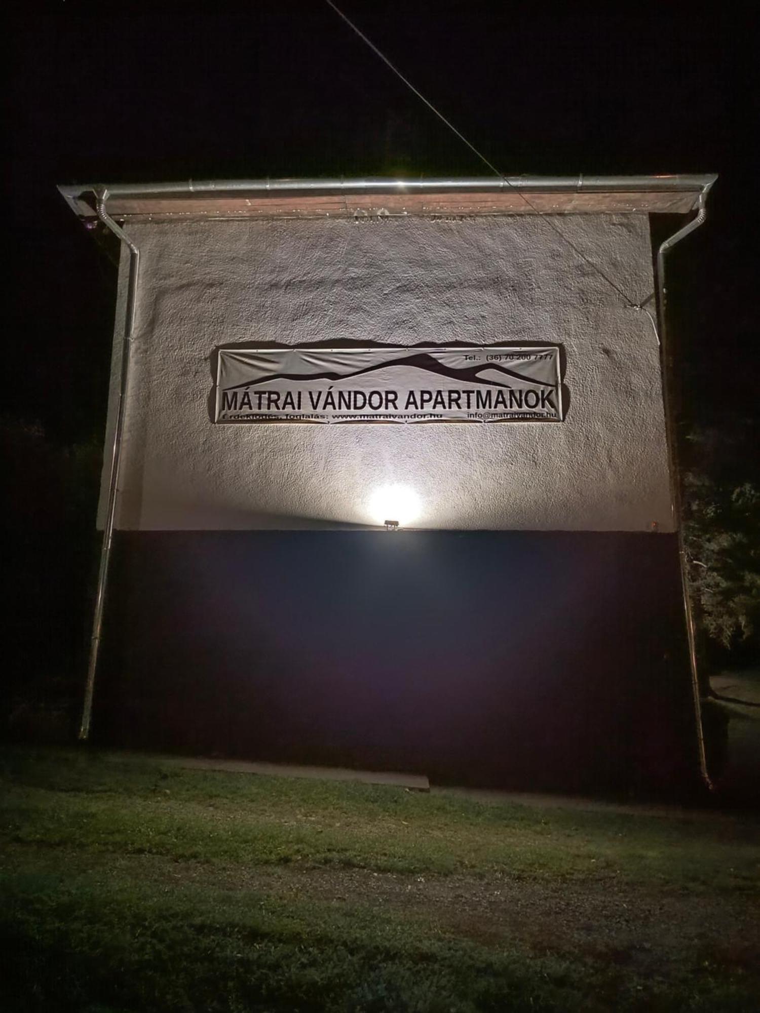 Mátrai Vándor Apartmanok Matraalmas Exterior foto